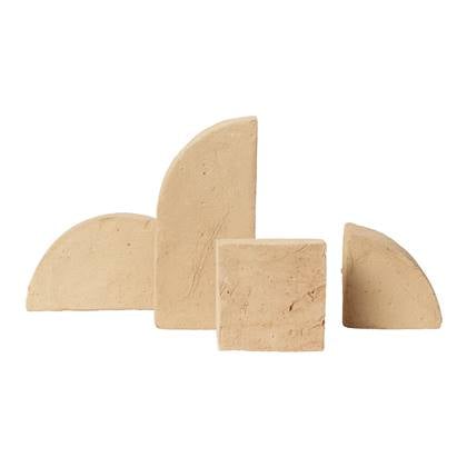 ferm LIVING Shape Sculpturen - Geel