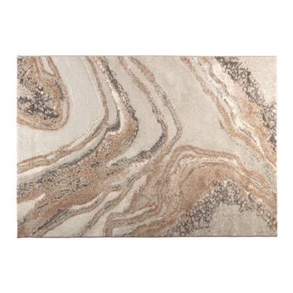 Zuiver Solar Vloerkleed 200 x 290 cm - Terra/Grijs