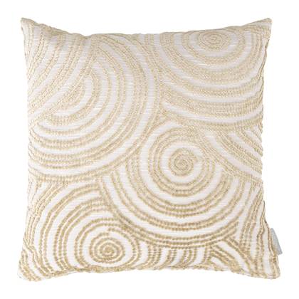 Zuiver Rings Sierkussen - Naturel Champagne