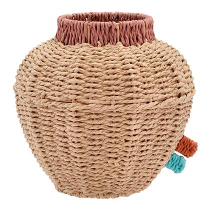 Villa Collection Styles Vaas 21 x 21 cm - Beige