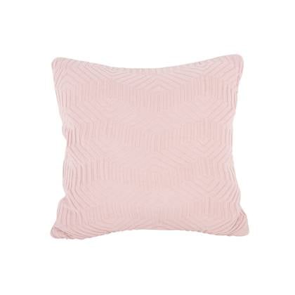 present time Sierkussen Honeycomb - Roze - 45x45x15cm