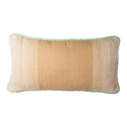 HKliving Hand Woven Wool Sierkussen - camel