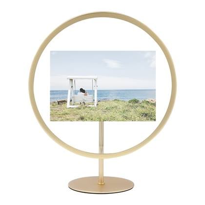 Umbra Infinity Fotolijst Rond 10 x 15 cm - Goud