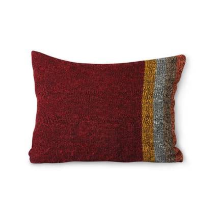 HKliving Sierkussen - Zwart/ Groen