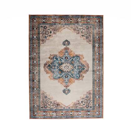 Dutchbone Mahal Vloerkleed 170 x 240 cm - Blauw