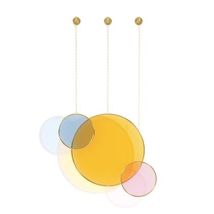 Umbra Dima Wandornament - 3 Medaillons