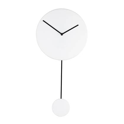 Zuiver Minimal Wandklok Ã 30 cm - Wit