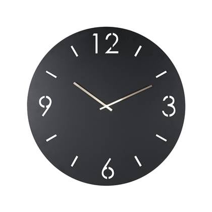 Spinder Design Time Klok - Zwart