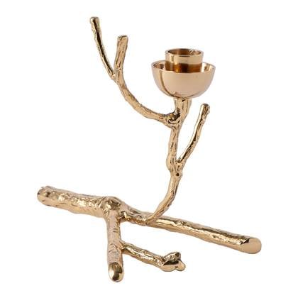 POLSPOTTEN Twiggy Kandelaar XS - Goud