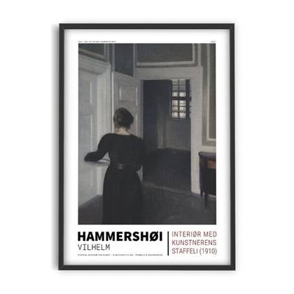 PSTR studio - Vilhelm Hammershøi - Interior 1910