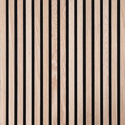 VERIZO - Akoestisch Wandpaneel Eiken - 280 x 60 x 2.2 cm - Lattenwand