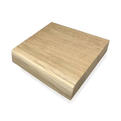 Woodbrothers Eiken plank massief boomstam 20x20cm
