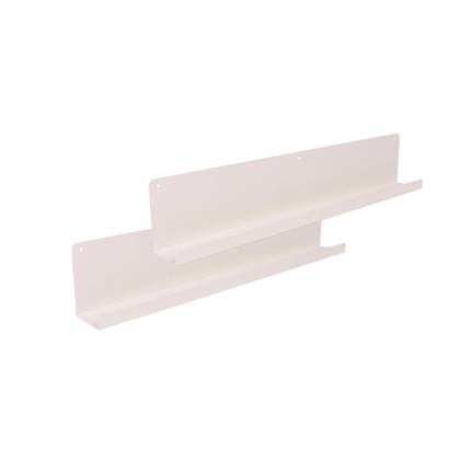 Wandplank Wally ivoor - 2 stuks