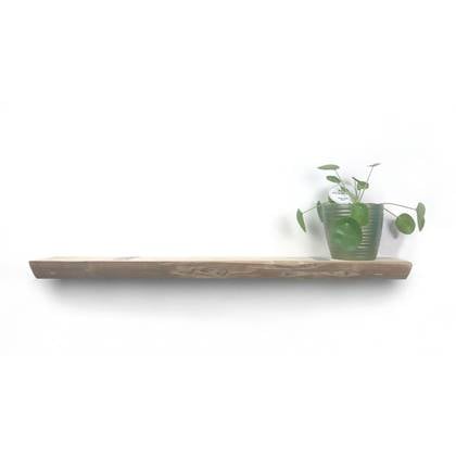WoodBrothers Barnwood zwevende wandplank 80x18x4cm