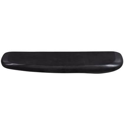 WOOOD Rock Wandplank - Aluminium - Zwart - 7x60x13