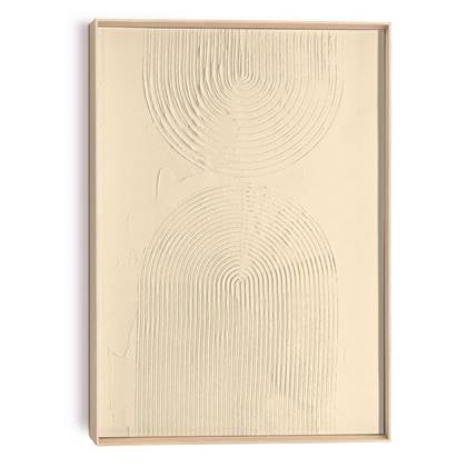 Reinders - Arch Craft Art Schilderij - 70 x 50 cm - Sand Beige