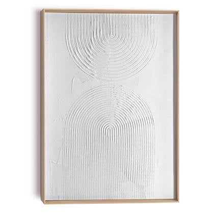 Reinders - Arch Craft Art Schilderij - 70 x 50 cm - Wit