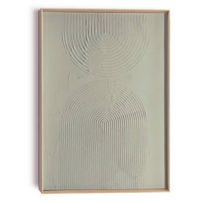 Reinders - Arch Craft Art Schilderij - 70 x 50 cm - Sage Green