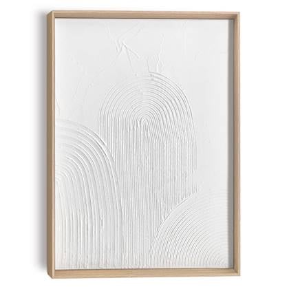 Reinders - Arches Craft Art Schilderij - 40 x 30 cm - Wit