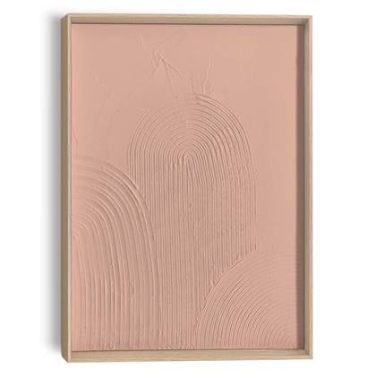Reinders - Arches Craft Art Schilderij - 40 x 30 cm - Terra Pink