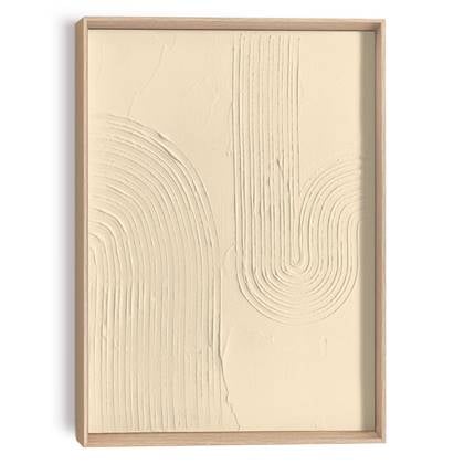 Reinders - Sharp Craft Art Schilderij - 40 x 30 cm - Sand Beige