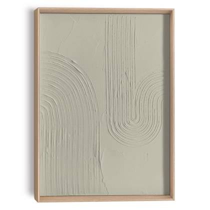 Reinders - Sharp Craft Art Schilderij - 40 x 30 cm - Sage Green