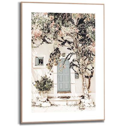 Reinders - Mediterranean Door - Schilderij 70x50cm Hout