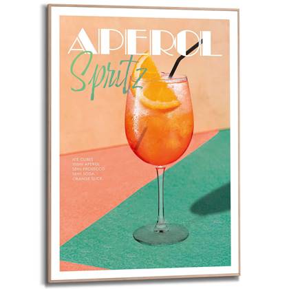 Reinders - Aperol Time - Schilderij 70x50cm Hout