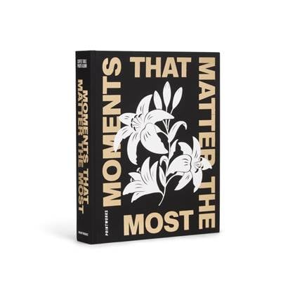 Printworks Fotoalbum - Moments that Matter the Most - Zwart