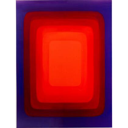 Schilderij Tendency 120x160cm rood Kare Design