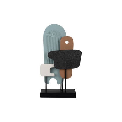 present time - Statue Abstract Art Small