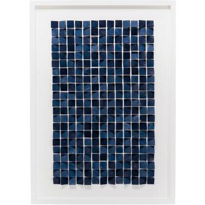 Kare Design Origami Schilderij - blauw - 74x104cm