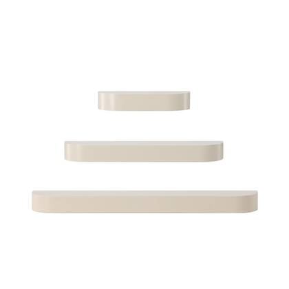 Svea - Rocco wanplanken - set van 3 - beige