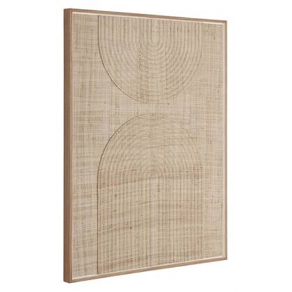 MUST Living Wall panel Japanese Garden large,127x102x4 cm, natural...