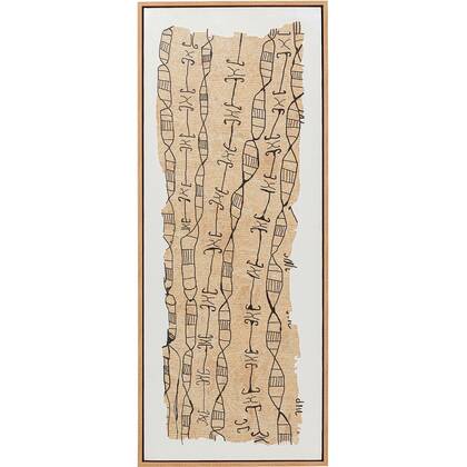 Schilderij Native Spirals 50x150cm Kare Design