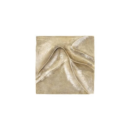 PTMD Gihan Gold Casted Alu Wall Panel Wave Lines S