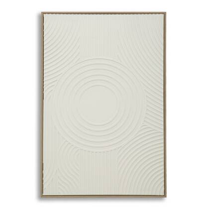 Schilderij op doek met lijst cm 80x3,8x120