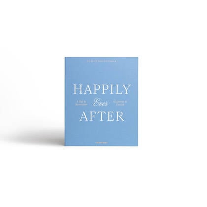 Printworks Fotoalbum Bruiloft - Happily Ever After - Blauw