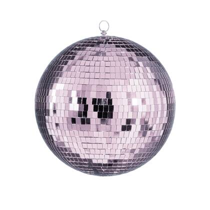 Mica Decorations Kerst Discobal - Ø30 cm - Lila