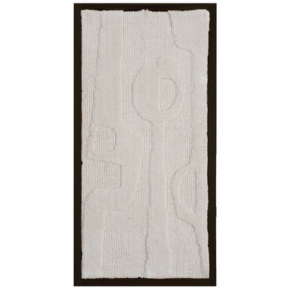 Home67 - Wanddecoratie Devin Naturel - Wool Hanging 40 x 80 cm
