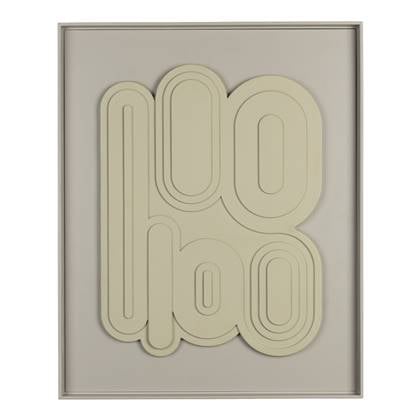 Zuiver August Wanddecoratie - Brown Rice