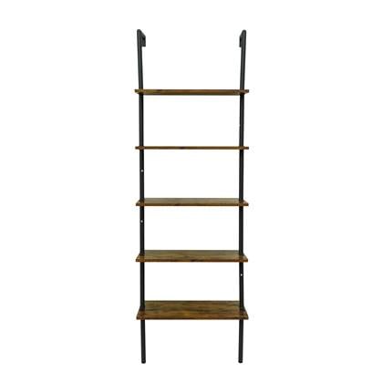 FURNILUX - 5-laags Opbergladder - 60 x 30 x 186 cm