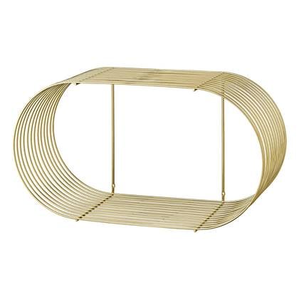 Curva wandplank 61 goud