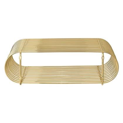 Curva wandplank 40 goud