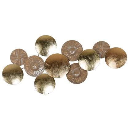 Beliani - THALLIUM - Wanddecoratie - Goud - Ijzer