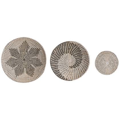 Beliani - CANTHO - Wanddecoratie - Naturel - Zeewier