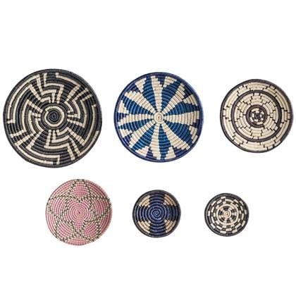 Beliani - HOABINH - Wanddecoratie - Meerkleurig - Zeegras