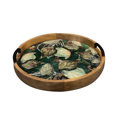 TS Collection - Dienblad Bee green - 35x4