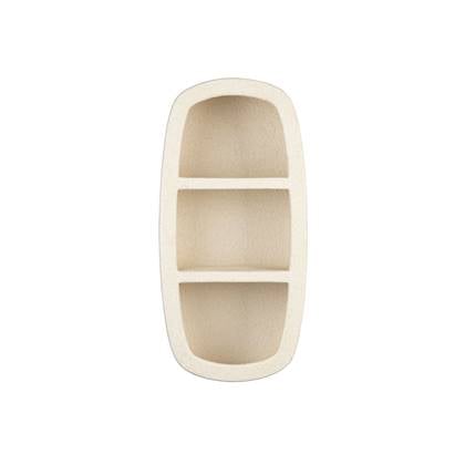 Dutchbone Veda Wandkast - Gerecyled Marmer - Beige - 2 Planken