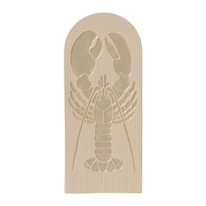 HKliving Stoneware Wandornament - Lobster
